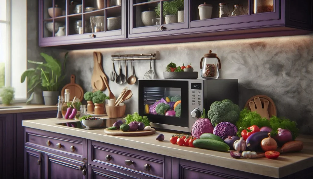 Verdura al microones