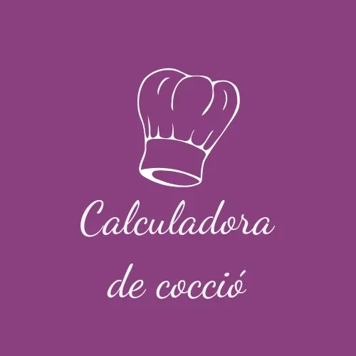 Logo calculadora de cocció